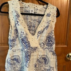 Cabi lace tank